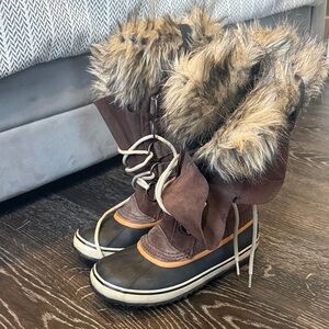 Sorel camel Brown Joan of Arctic Waterproof Boots
